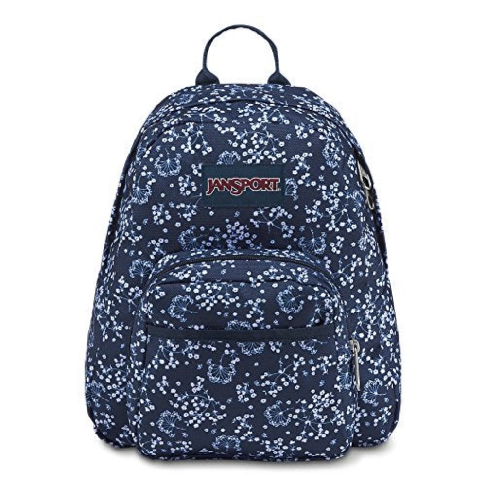 Navy Jansport pint backpack